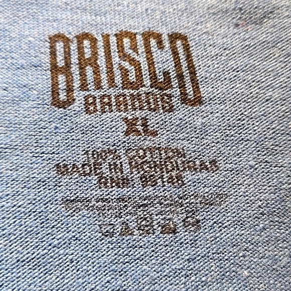 Brisco Patriotic Bear Tee shirt. Red White and Blue Short Sleeve Men size XL - Picture 4 of 6